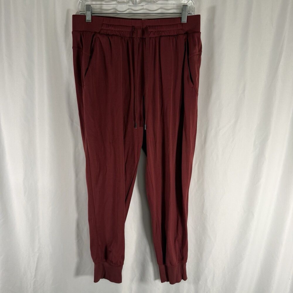 Calia Carrie Underwood Joggers Women's Medium Red Pull On Drawstring Tapered